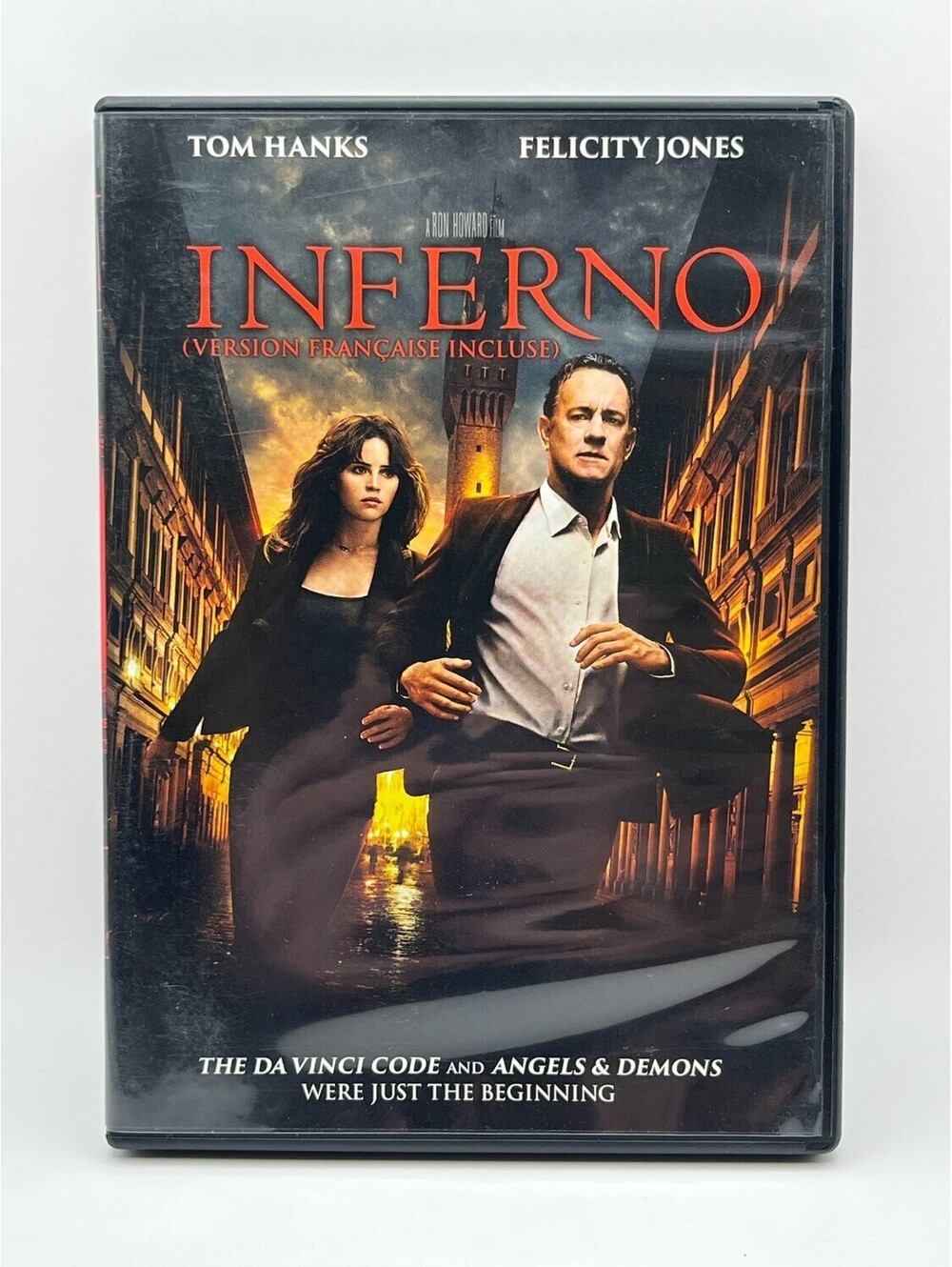 Inferno DVD Bilingual Canadian Edition Tom Hanks Action Ron Howard